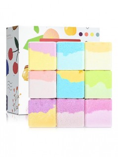 Cube type bath bomb 9 pieces　*This prize may take up to 2 weeks to ship.