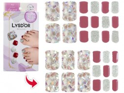 LYSD’OR squirrel doll semi-cure gel nail for toenail squirrel sacre 31 pieces