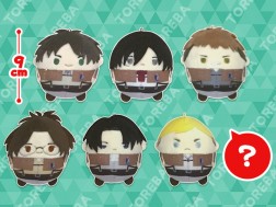 Attack on Titan - Fluffy Kororin 2 *1 prize randomly selected from 6 varieties