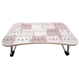 ねこ折りたたみテーブル　Ｃ