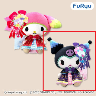 ホラグチカヨ×サンリオキャラクターズ　ＢＩＧぬいぐるみ　Ｂ
