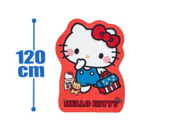 ハローキティ　マイフェイバリットデイズ特大ダイカットマット