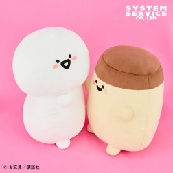 お文具といっしょ　お文具さん＆プリンさんだっこポーズぬいぐるみＸＬ