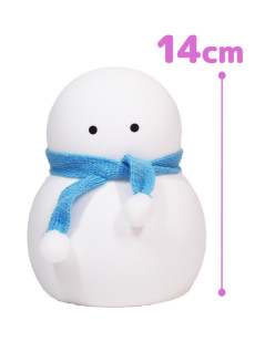 寒がり雪だるまのシリコンルームライト　Ｂ