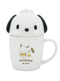 サンリオキャラクターズ　フタ付きマグカップ-ポチャッコ-　Ａ