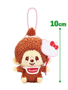 モンチッチ×ハローキティ　アニバーサリーおすわりマスコット　Ｃ