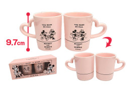 Ｖａｌｅｎｔｉｎｅ　ディズニー　ハートペアマグカップ
