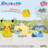 ポケットモンスター　しっぽみてみて！ぬいぐるみ～ピカチュウ・メリープ・リオル～