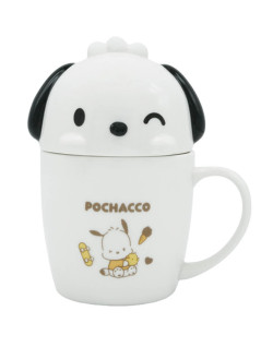 サンリオキャラクターズ　フタ付きマグカップ-ポチャッコ-　Ｂ