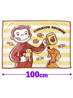 おさるのジョージマイヤーひざ掛け　Ａ