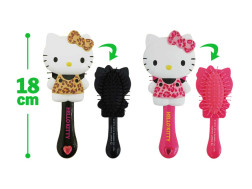 サンリオダイカットヘアブラシ・ヒョウ柄