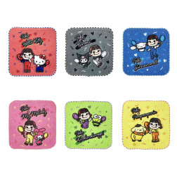 ペコちゃん×サンリオ　コラボ　ミニタオル