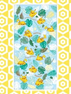 ポケモン 大判バスタオル オアシスレモン を投入いたしました Claw Machine Game Toreba