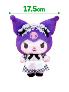 マイメロディ・クロミ　ギンガムチェックメイドぬいぐるみ　Ｂ