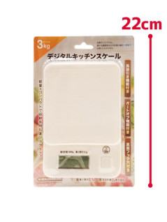 デジタルキッチンスケール３ｋｇ