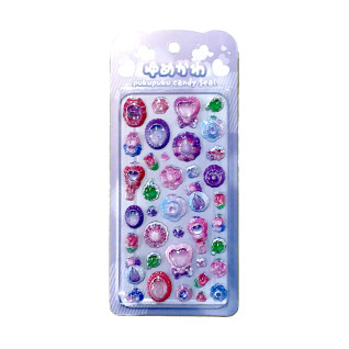 ゆめかわぷくぷくキャンディシール　Ｅ