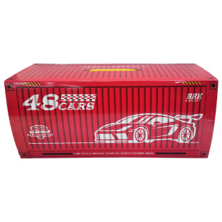 ４８プルバックカー　ｉｎ　コンテナＢＯＸ　Ａ