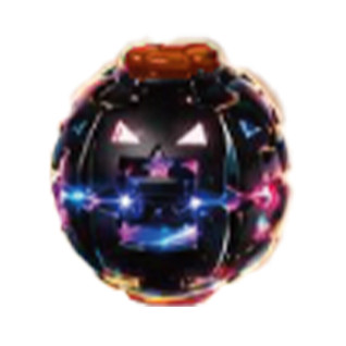 プッシュスピンボールハロウィン　Ｄ