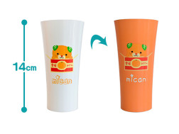 みきゃん　色が変わるタンブラー