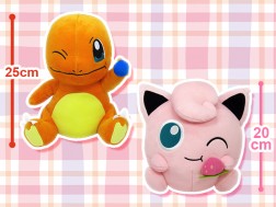 ポケットモンスター もぐもぐタイム でっかいぬいぐるみ ヒトカゲ プリン オンラインクレーンゲーム トレバ