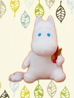 Moomin - Falling Leaves Dress Up Plushy Moomin & Little My A