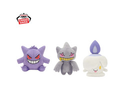 ポケットモンスター　ぬいぐるみ～ゲンガー・ジュペッタ・ヒトモシ～