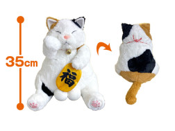 福招き！！にゃんたまぬいぐるみ