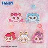 シークレット　キャッチ！ティニピン　フェイスぬいぐるみポシェット