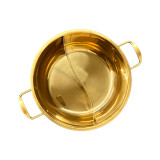 Black Friday Golden Dual Hot Pot
