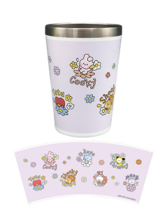 ＢＴ２１　ｍｉｎｉｎｉ　ｈａｐｐｙ　Ｆｌｏｗｅｒ　ステンレスマルチタンブラー　Ａ