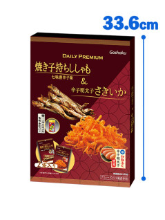 明太子さきいか＆子持ちししゃも２ＰＢＯＸ