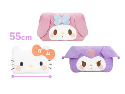 サンリオキャラクターズ　むきゅむきゅかどまるクッション