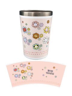 ＢＴ２１　ｍｉｎｉｎｉ　ｈａｐｐｙ　Ｆｌｏｗｅｒ　ステンレスマルチタンブラー　Ｂ