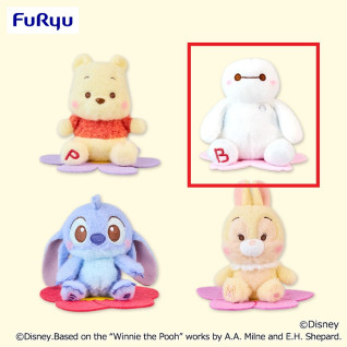 ディズニーキャラクター　ミルキーボア　お花にちょこんマスコット　Ｂ