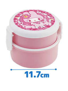 サンリオギャルスクール丸型ランチボックス　Ｂ