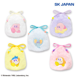 星のカービィ　もこもこ巾着