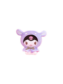 マイメロディ・クロミ　おめかしポンチョ付きぬいぐるみ　Ｃ
