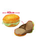 ハンバーガーＷクッション