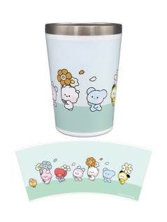 ＢＴ２１　ｍｉｎｉｎｉ　ｈａｐｐｙ　Ｆｌｏｗｅｒ　ステンレスマルチタンブラー　Ｃ