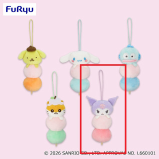 サンリオキャラクターズ　３色だんごマスコット　Ｅ