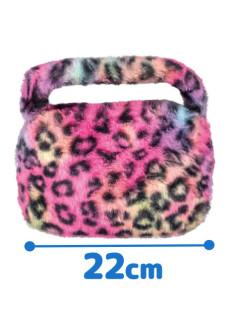 Ｙ２Ｋもこふわヒョウ柄バッグ　Ａ