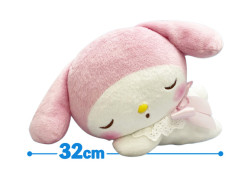 マイメロディ　おひるねベビーＢＩＧぬいぐるみ
