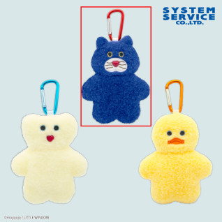 ｍｏｊｏｊｏｊｏ　カラビナ付きぬいぐるみポーチ　Ａ