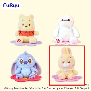 ディズニーキャラクター　ミルキーボア　お花にちょこんマスコット　Ｄ