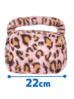 Ｙ２Ｋもこふわヒョウ柄バッグ　Ｂ