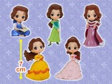 迪士尼Disney Characters Q posket petit Story of Belle（贝儿Ａ、贝儿Ｂ、贝儿Ｃ、贝儿Ｄ、贝儿Ｅ）