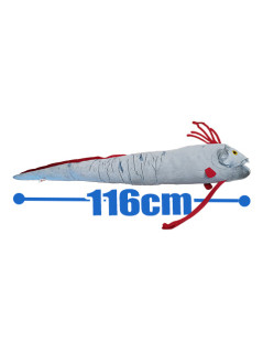 BIG Plushy Oarfish & Frilled Shark 2 Types Assorted A