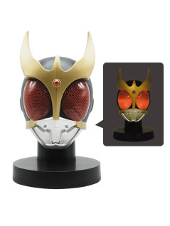 仮面ライダークウガ　ＢＩＧサイズソフビ　マスクディスプレイ-クウガ-