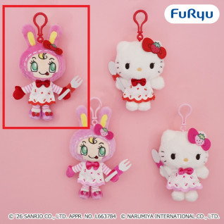 Ｍｅｚｚｏ　Ｐｉａｎｏ×Ｈｅｌｌｏ　Ｋｉｔｔｙ　くりっぴぃ　ぬいぐるみ～ストロベリーチェリー～　Ａ