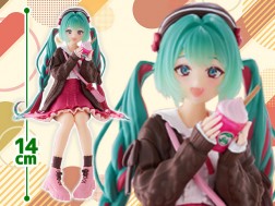 初音ミク　ぬーどるストッパーフィギュアーオータムデート・ピンクｖｅｒ．ー